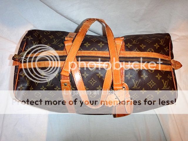 AUTH LOUIS VUITTON SAC SOUPLE KEEPALL 45 LUGGAGE BAG  