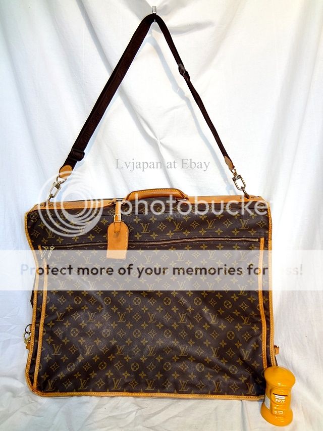 LOUIS VUITTON MONOGRAM GARMENT CARRIER SUIT TRAVEL BAG  