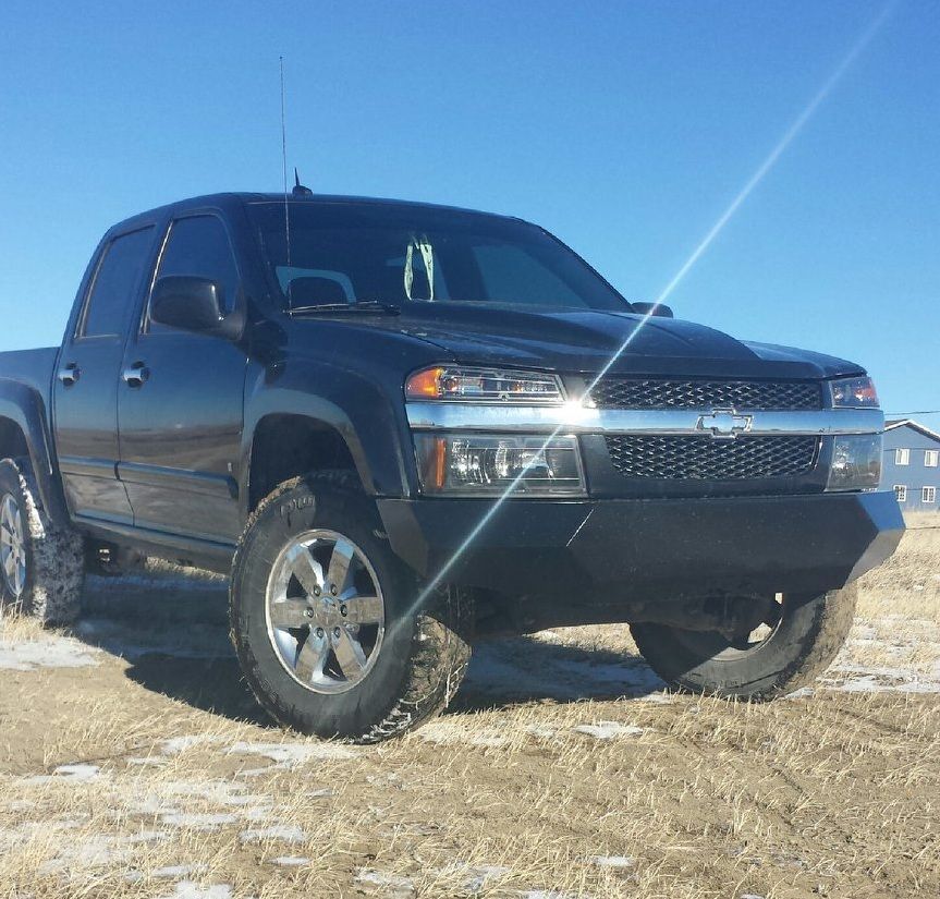 Finally pics of kevins new steath bumper | Chevrolet Colorado & GMC ...