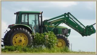 tractor up close