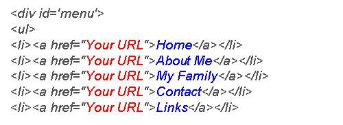 html text field code
