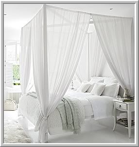 all white bedroom