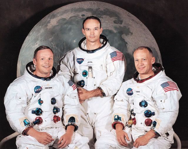 Neil Armstrong, Michael Collins, Buzz Aldrin