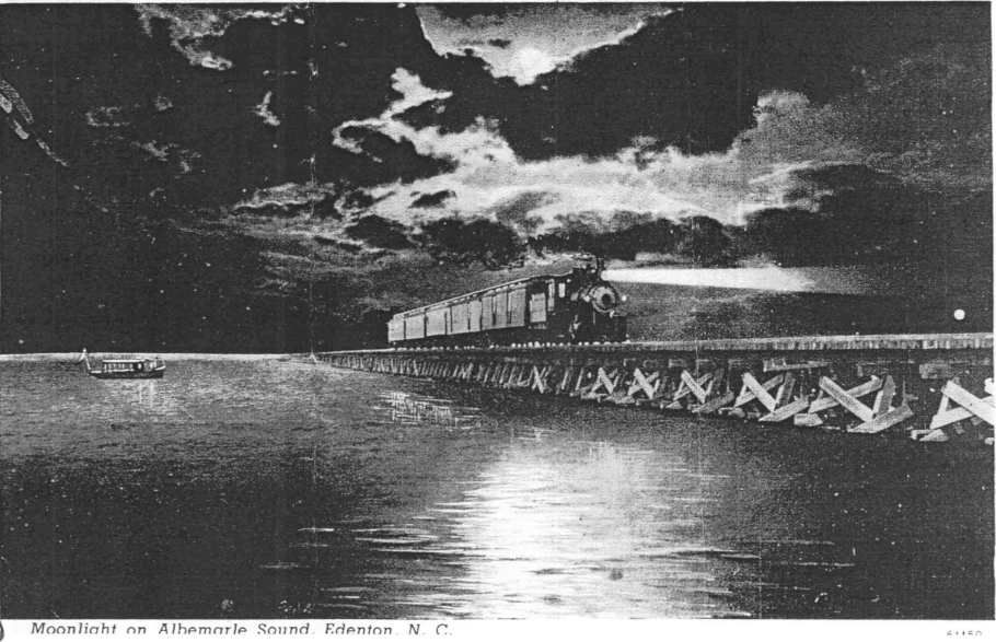 train across the Albemarle Sound