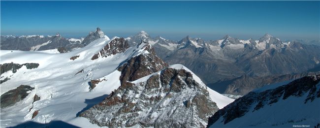 snowy mountains