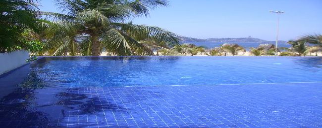 crystal clear swimming pool