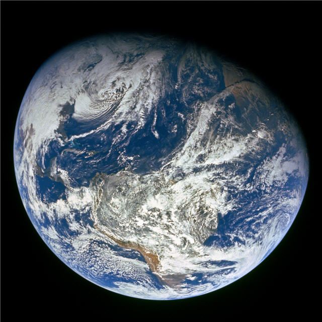 Earth Viewed by Apollo 8