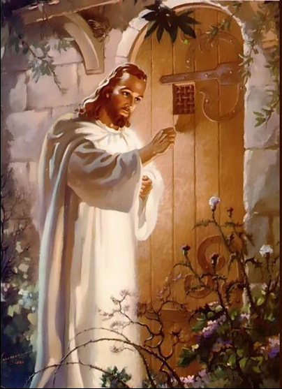 Jesus knocks at the door