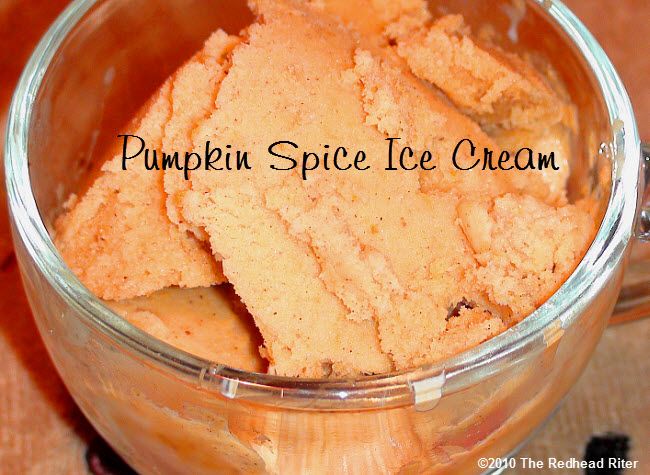 Pumpkin Spice Ice Cream