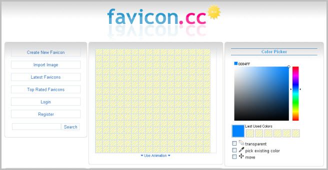 How to create a favicon