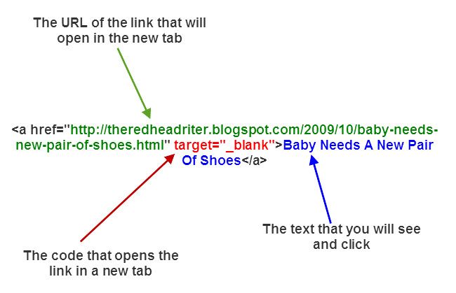 directions for target blank