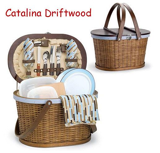 Catalina Driftwood picnic basket