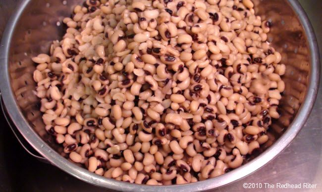 Cowpeas are Black eyed peas