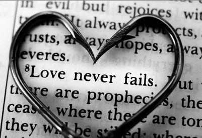 Love never fails