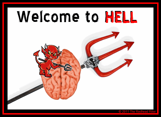 A brain in Hell