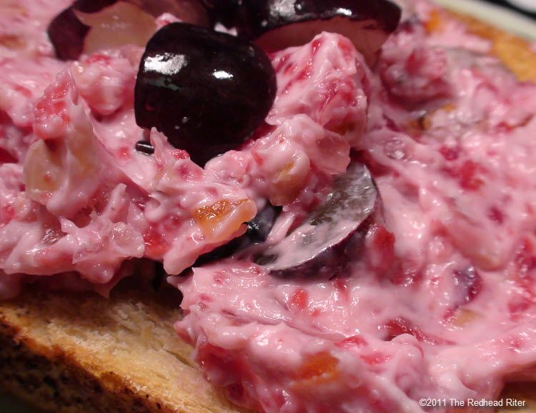 No Bake Cranberry Walnut Fruit Spread - so smooth