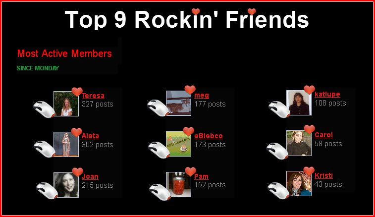 Top 9 Rockin' Friends