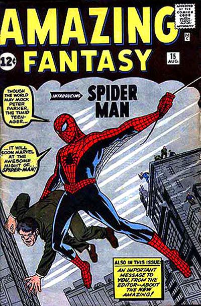 Amazing Fantasy #15 with Spider-Man