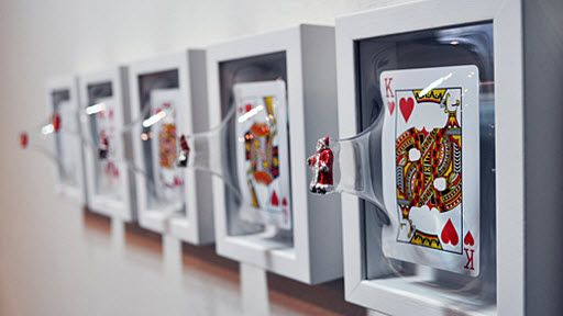 Yuki Matsueda 3D art - face cards