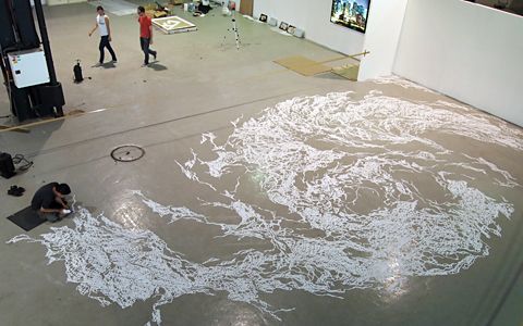 Motoi Yamamoto salt art 8