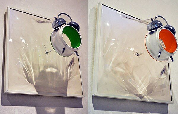 Yuki Matsueda 3D art - alarm clocks