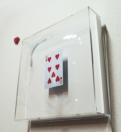 Yuki Matsueda 3D art - cards - hearts