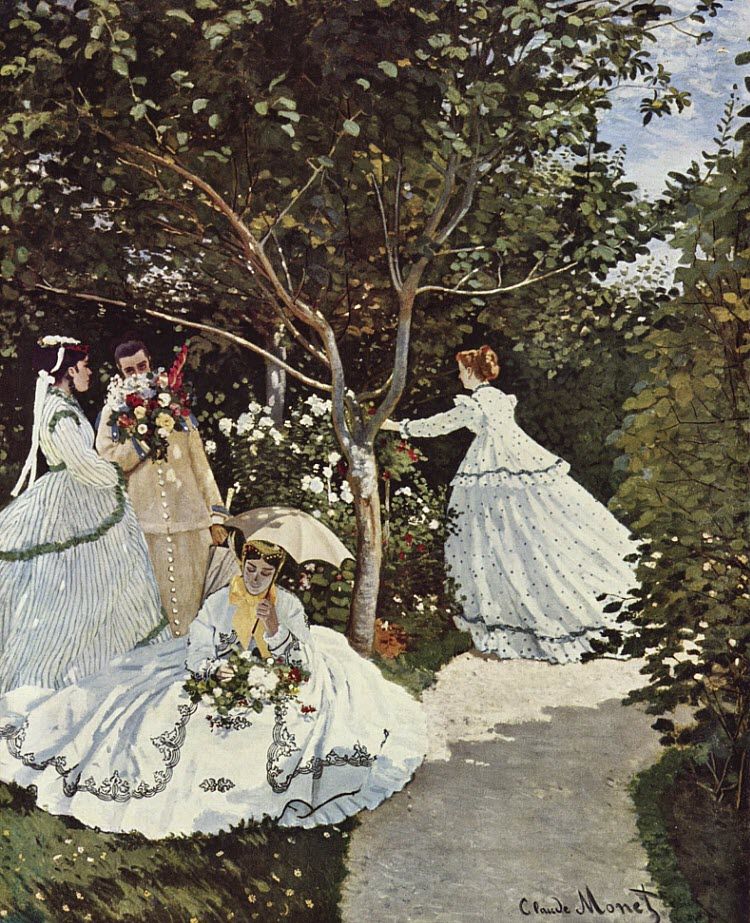 Claude Monet - Women in a Garden, 1866–1867