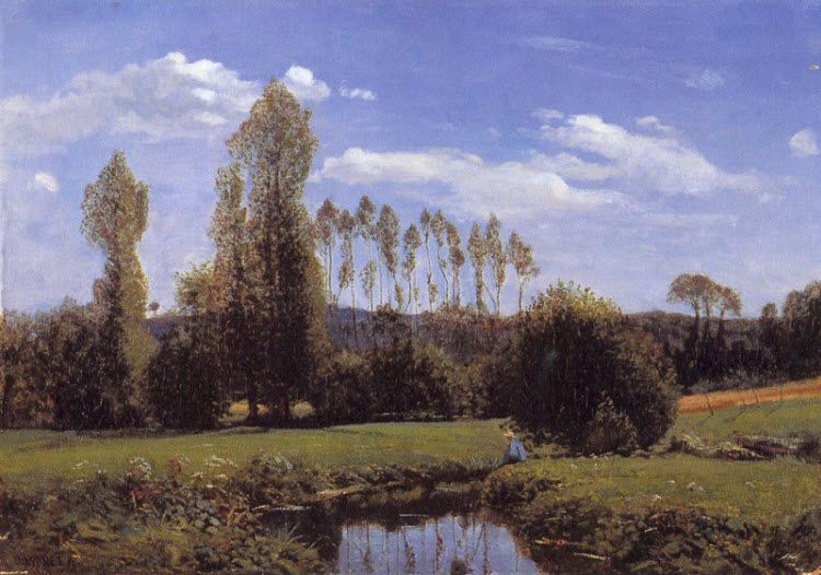 Claude Monet - View At Rouelles, Le Havre
