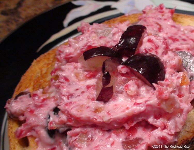 No Bake Cranberry Walnut Fruit Spread - tempt
