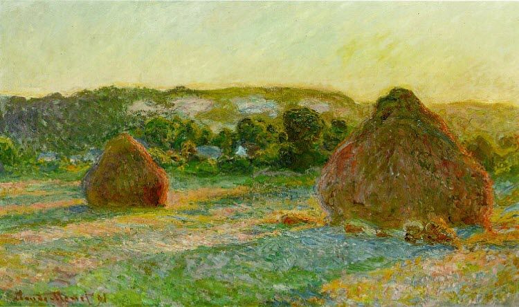 Claude Monet - Haystacks 