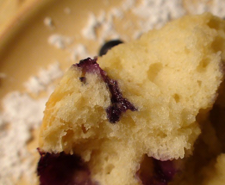Blueberry Sour Cream Muffin Lemon Surprise