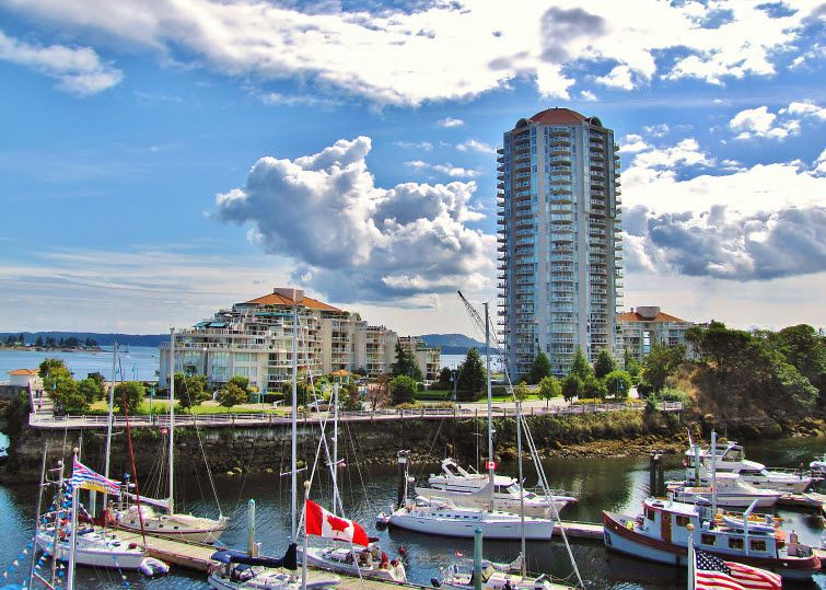 In the City of Nanaimo BC on Vancouver Island in Canada