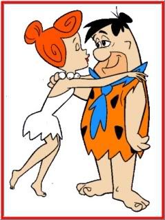 Fred and Wilma Flintstone