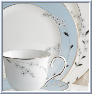 view 4 fine China dinnerware